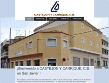 Tablet Screenshot of castejonycarrique.com